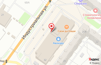 Фудкорт ПиццаФабрика в микрорайоне Давыдовский-3 на карте