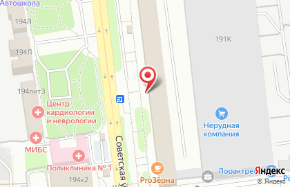 Каскад в Тамбове на карте