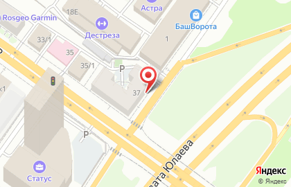 Компания ЛВИ в Октябрьском районе на карте