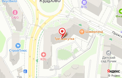 Автошкола Мегаполис на Пражской улице на карте