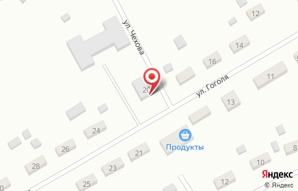 Продуктовый магазин в Новосибирске на карте