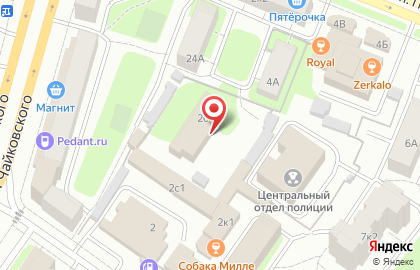 Управление МВД России по Тверской области Центр временного содержания для несовершеннолетних правонарушителей на карте