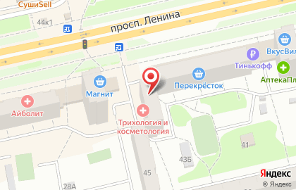 Центр трихологии и косметологии во Владимире на карте