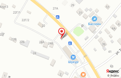 Шиномонтажная мастерская на Зелёной улице на карте