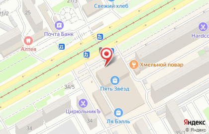 Супермаркет Перекрёсток на улице Чекистов на карте