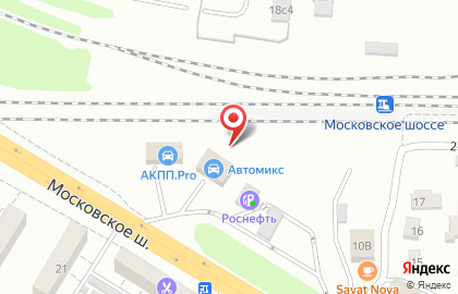 ООО Автомикс на Московском шоссе на карте