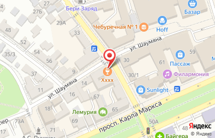 Бар Xxxx на карте