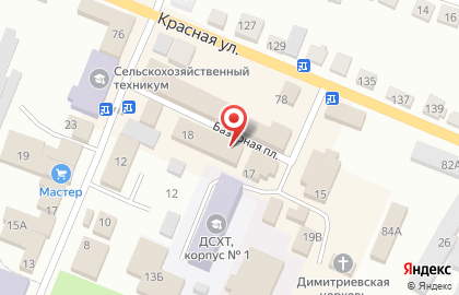 1C на Базарной площади на карте