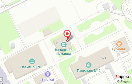 Казанская Ярмарка на карте