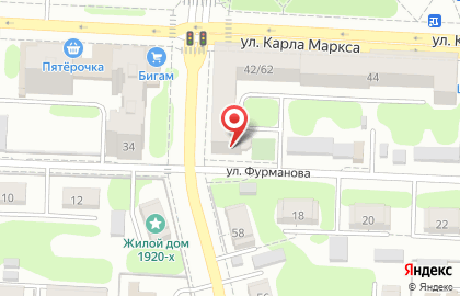 Центр страхования на улице Карла Маркса на карте