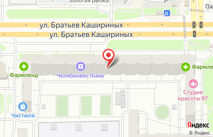 Магазин мясных полуфабрикатов Ариант на улице Братьев Кашириных, 97 на карте