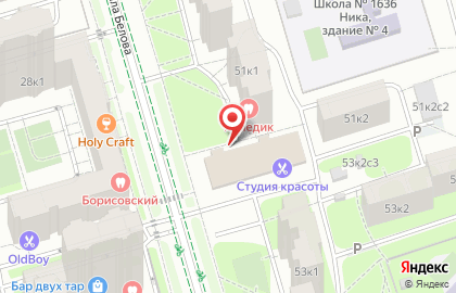 Супермаркет Магнит в Москве на карте