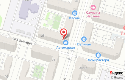 TRW на улице Чапаева на карте