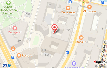 Продюсерский центр Владимира Смолкина в Петроградском районе на карте