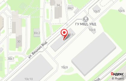 Компания Заборы Москва на карте