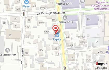Продуктовый магазин Гэрэл на карте