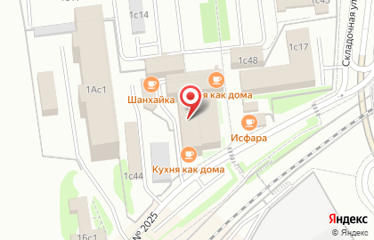 АРОМАРЕ на Складочной улице на карте