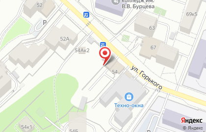 Строящиеся объекты, ООО БелгородСтройМонолит на улице Горького на карте