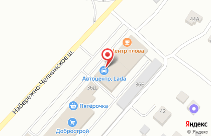 Автоцентр Елабуга на карте