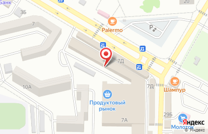 Магазин Гламур на Индустриальной улице на карте