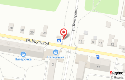 Магазин ОреховоХлеб на улице Крупской на карте