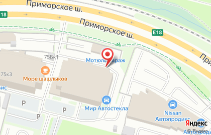 Мотосалон Лахта на карте