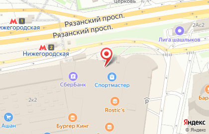 Компания по автоподбору на Нижегородской на карте
