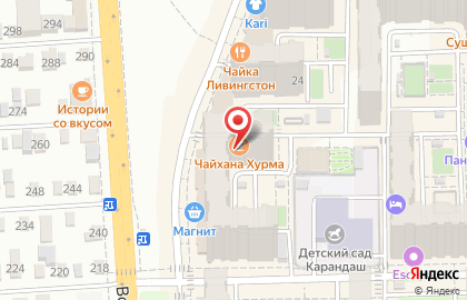 Чайхана Хурма на Восточно-Кругликовской улице на карте