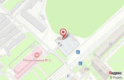 Автостоянка в Москве на карте