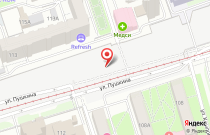Кафе Tiger на улице Пушкина на карте