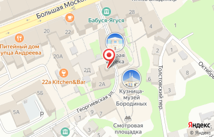 Храм Святого великомученика Георгия Победоносца на Георгиевской улице на карте