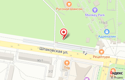 4*4 на Шпаковской улице на карте