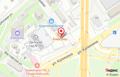 Продуктовый магазин Шараф на карте