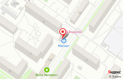 Супермаркет Магнит на Самарской улице, 6а на карте