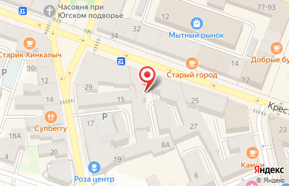 Салон Магия цветов Нины Апрельской на Крестовой улице на карте