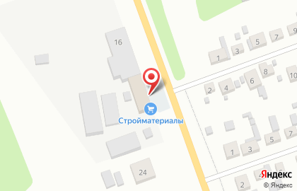 Магазин строительных материалов в Туле на карте