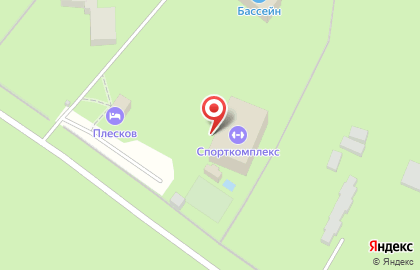 Спортивный комплекс Плесков на карте
