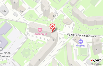 Пивной бар в Липецке на карте