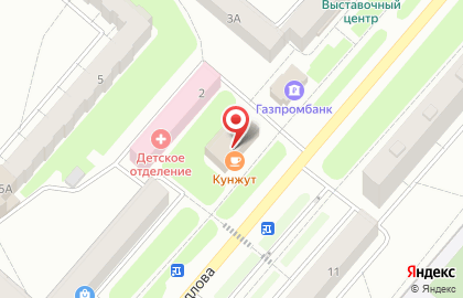 Кафе Кунжут в Красноярске на карте