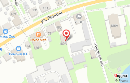 Всероссийское добровольное пожарное общество на улице Ленина на карте