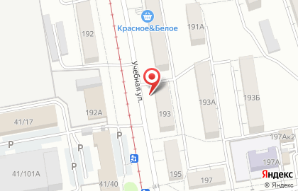 Продуктовый магазин в Омске на карте