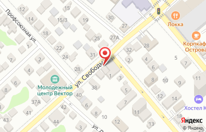 Торгово-сервисная компания Медтехника на улице Свободы на карте