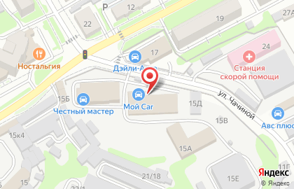 Автосалон Мой Car в Нижнем Новгороде на карте