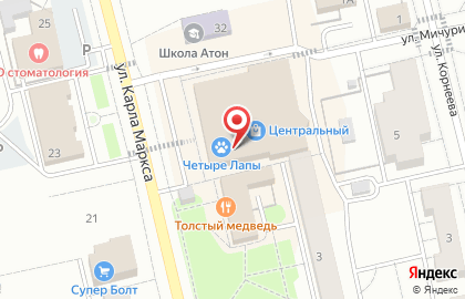 Стрик-онлайн на карте