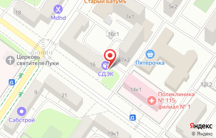 Московская областная коллегия адвокатов на метро Щукинская на карте