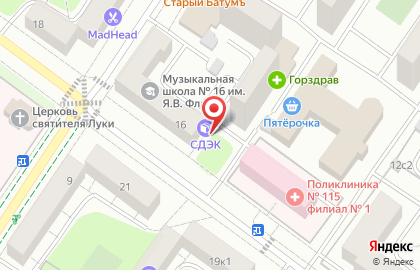 Служба доставки и логистики Сдэк на улице Маршала Новикова на карте