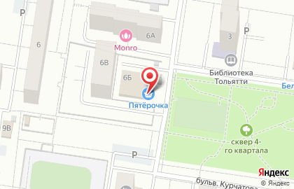 Пирожковая №1 в Автозаводском районе на карте