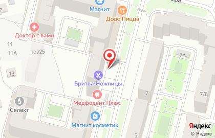 Дом ресничных дел на карте