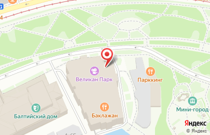 Салон продаж МТС на улице Александровский парк на карте