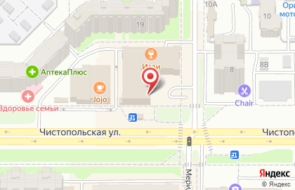 Суши-бар Филадельфия на метро Козья Слобода на карте